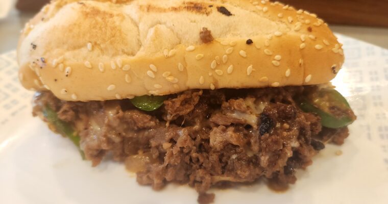 Korean Bulgogi Philly Cheesesteak